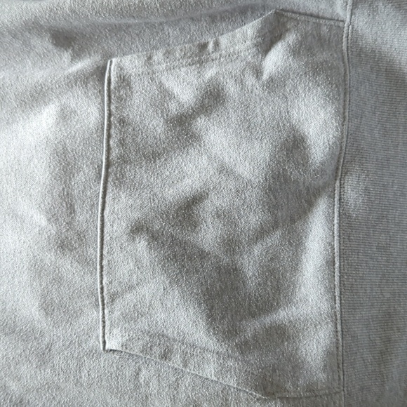 The North Face fleece hoodie gray small - Picture 5 of 7